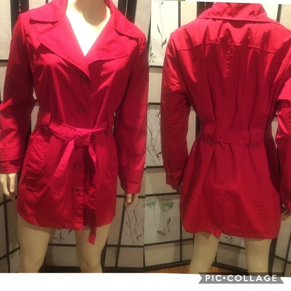 White Stag Short Trench Coat